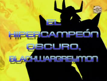 30 El hípercampeón oscuro, BlackWarGreymon