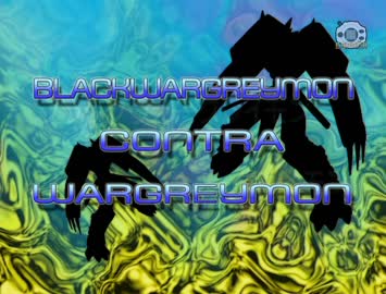 46 BlackWarGreymon contra WarGreymon