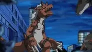 08 Guilmon digievoluciona - Gran batalla en Shinjuku oeste