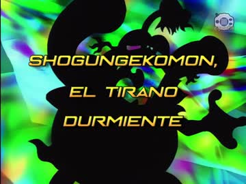 25 ShogunGekomon, el tirano durmiente